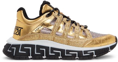 versace trainers white and gold|versace trainers uk.